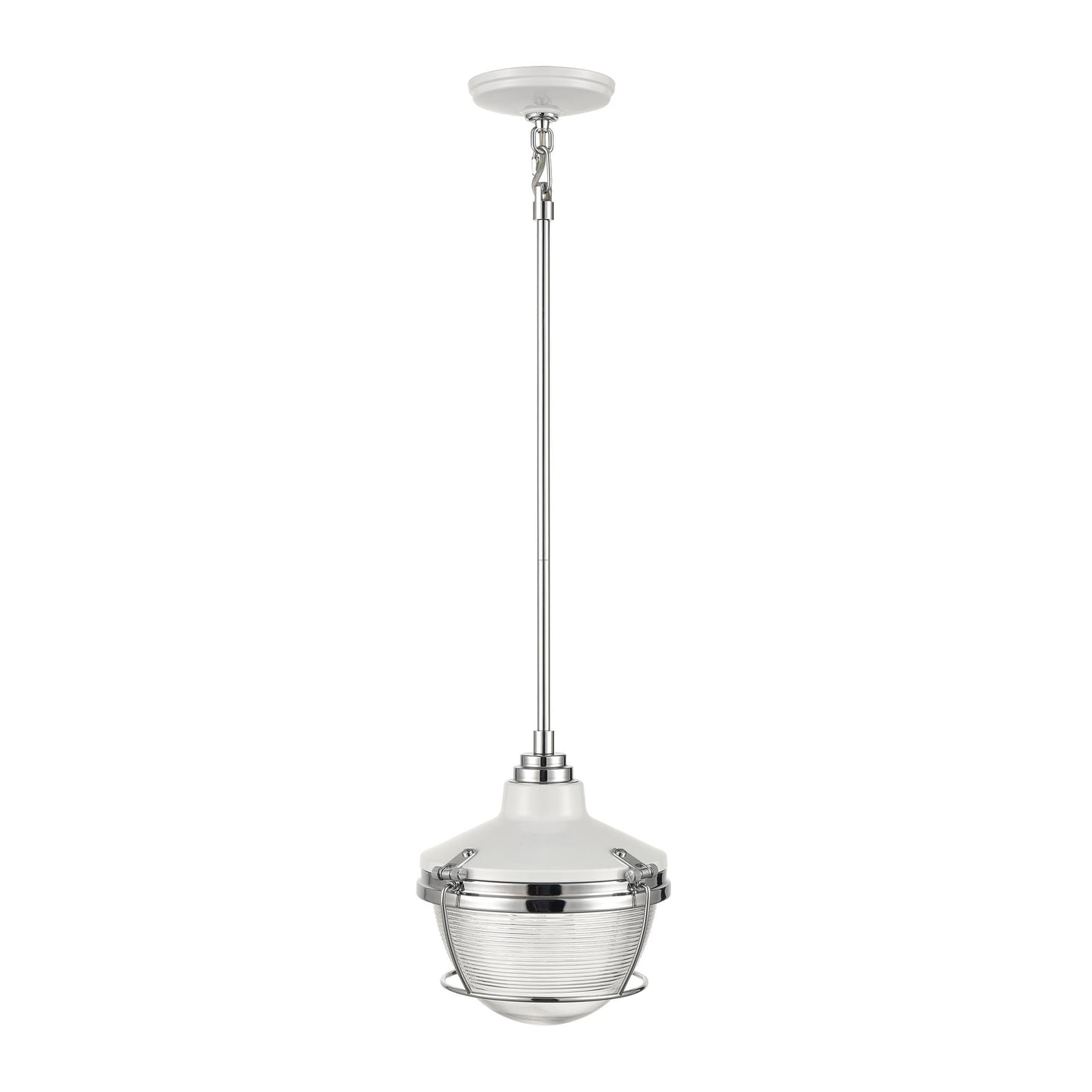 ELK SHOWROOM 16525/1 Seaway Passage 10'' Wide 1-Light Mini Pendant - Polished Nickel