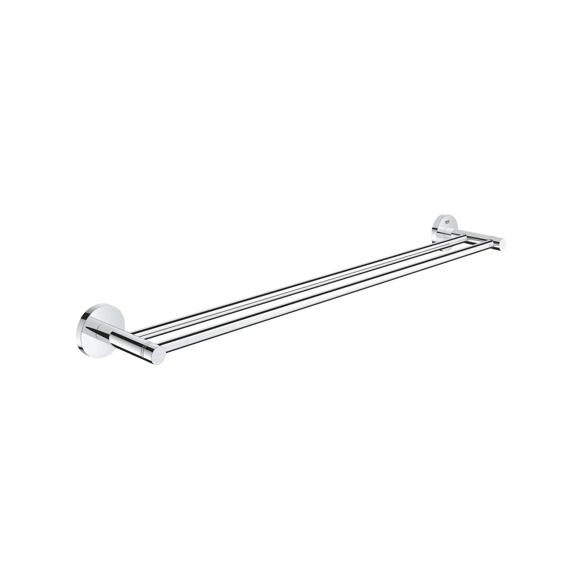 GROHE 40802001 Essentials 24" Double Towel Bar - Chrome