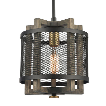 ELK SHOWROOM 16546/1 Woodbridge 10'' Wide 1-Light Mini Pendant - Matte Black