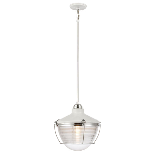 ELK SHOWROOM 16556/1 Seaway Passage 14'' Wide 1-Light Pendant - White