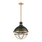 ELK SHOWROOM 16575/1 Jenna 16'' Wide 1-Light Pendant - Matte Black