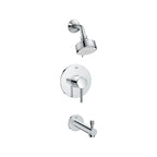 GROHE 1024980000 Concetto Pressure Balance Valve Tub/Shower Trim Kit - Chrome