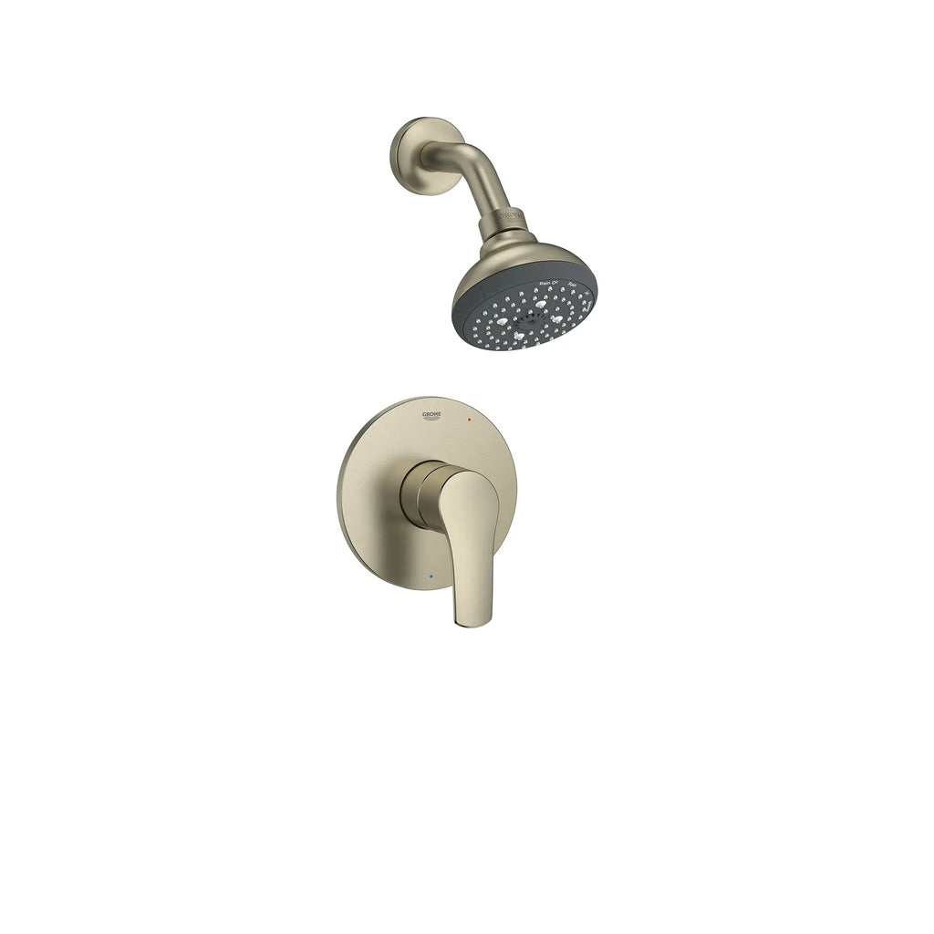 GROHE 102521EN00 Eurosmart Pressure Balance Valve Shower Trim Kit - Brushed Nickel