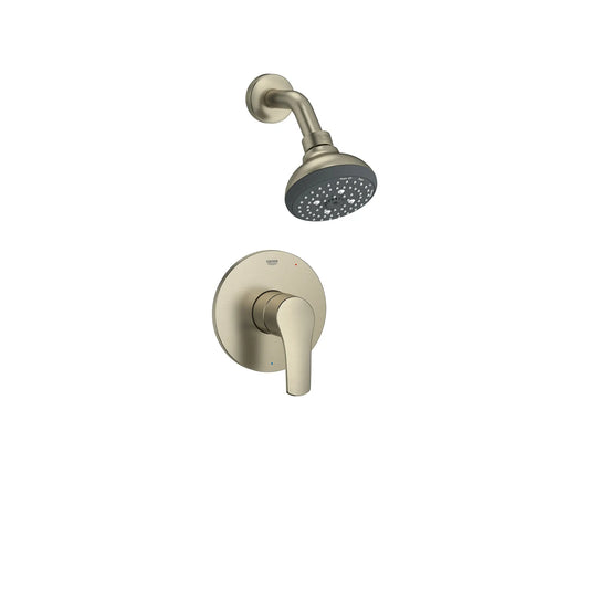 GROHE 102521EN00 Eurosmart Pressure Balance Valve Shower Trim Kit - Brushed Nickel