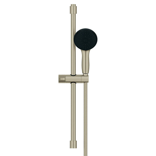 GROHE 26761EN2 Tempesta Round 110 24" Shower Rail Set, 3-Spray, 1.75 GPM - Brushed Nickel