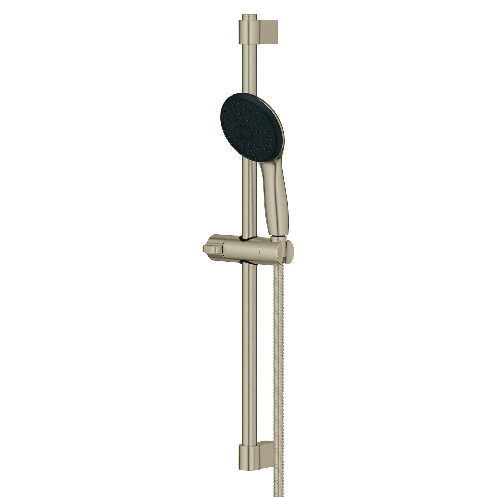 GROHE 26761EN2 Tempesta Round 110 24" Shower Rail Set, 3-Spray, 1.75 GPM - Brushed Nickel