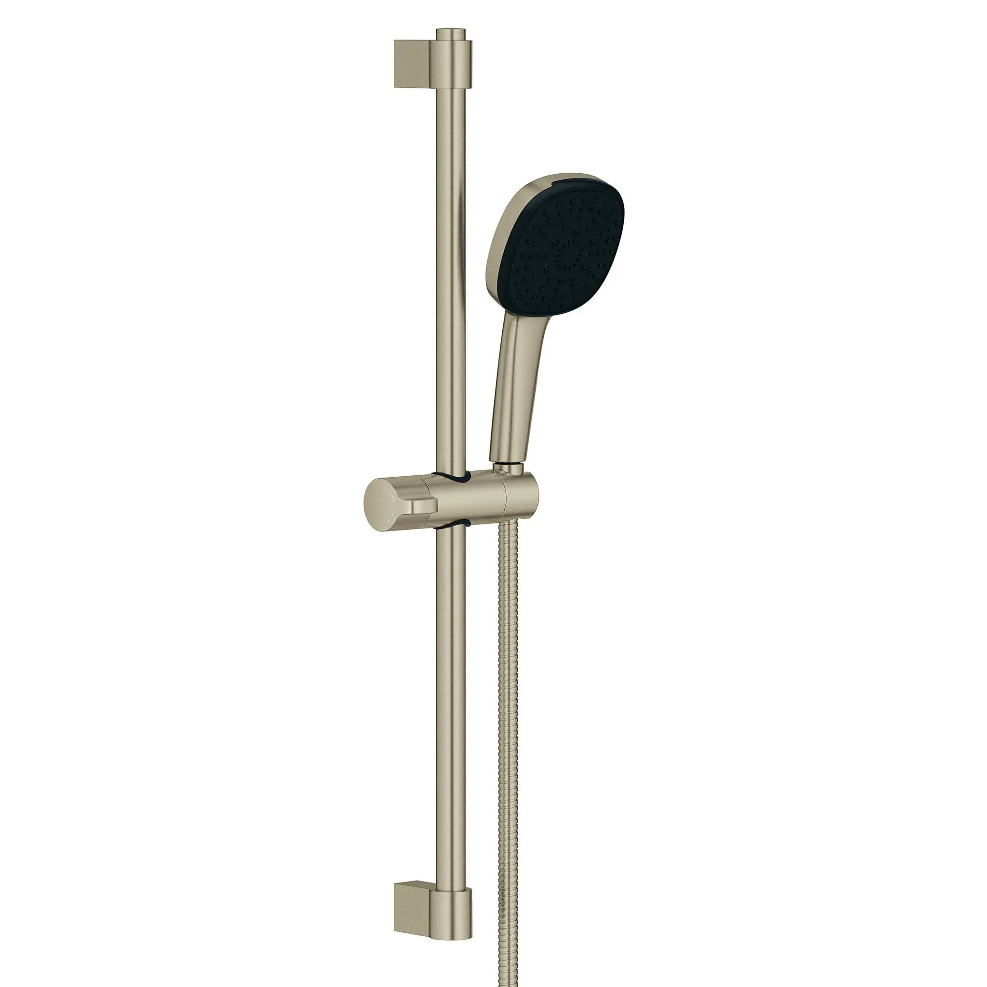 GROHE 26906EN2 Tempesta Square 110 24" Shower Rail Set, 3-Spray, 1.75 GPM - Brushed Nickel