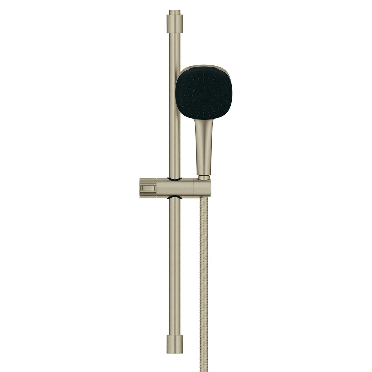 GROHE 26906EN2 Tempesta Square 110 24" Shower Rail Set, 3-Spray, 1.75 GPM - Brushed Nickel