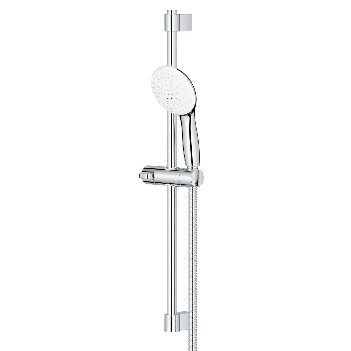 GROHE 26077002 Tempesta Round 110 24" Shower Rail Set, 2-Spray, 1.5 Gpm  -  Chrome
