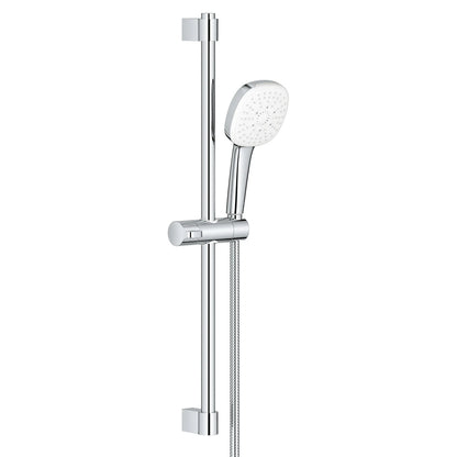 GROHE 26906002 Tempesta Square 110 24" Shower Rail Set, 3-Spray, 1.75 Gpm  -  Chrome