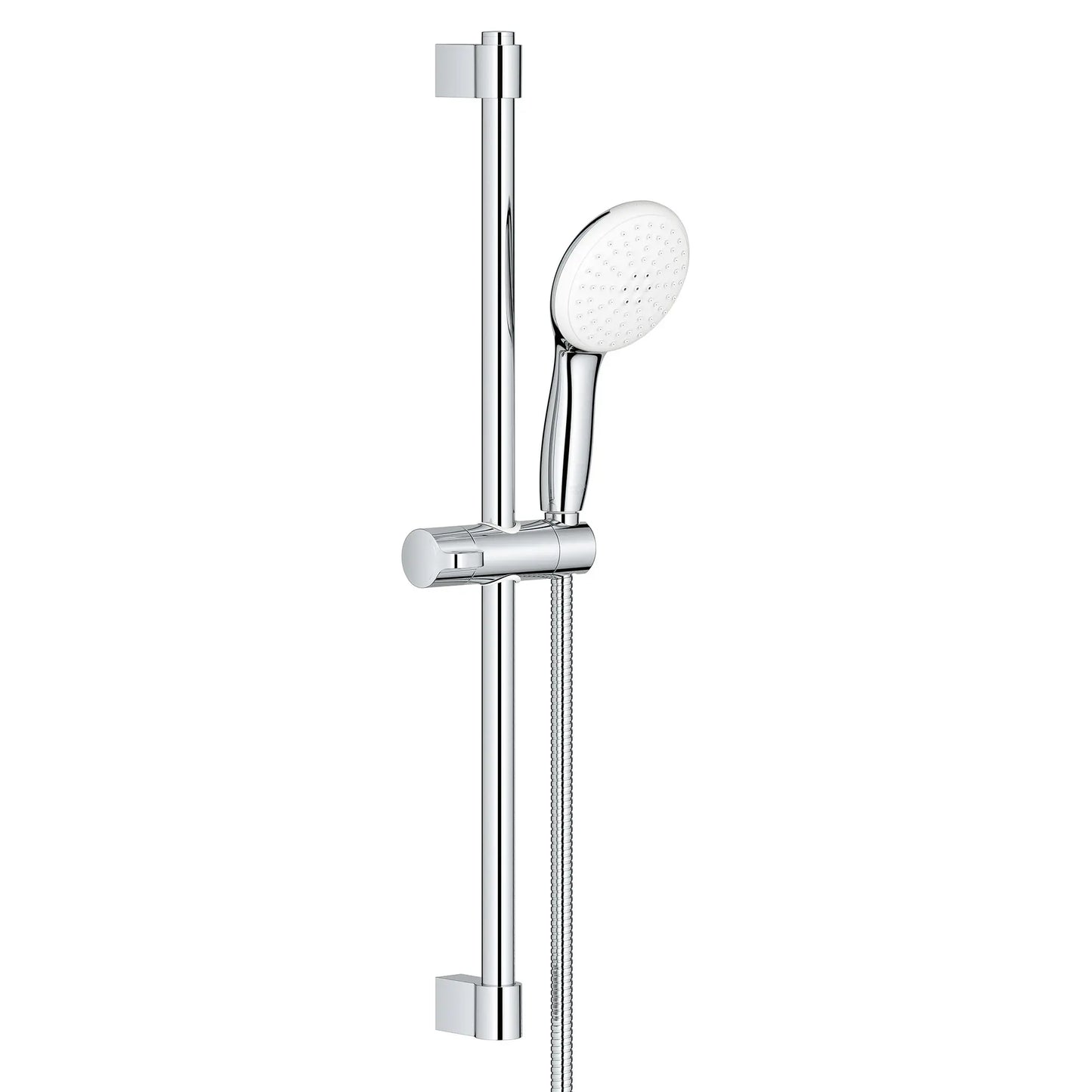GROHE 26077002 Tempesta Round 110 24" Shower Rail Set, 2-Spray, 1.5 Gpm  -  Chrome