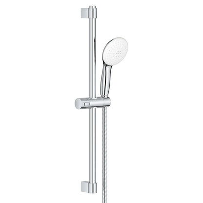 GROHE 26077002 Tempesta Round 110 24" Shower Rail Set, 2-Spray, 1.5 Gpm  -  Chrome