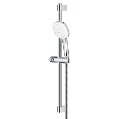 GROHE 26906002 Tempesta Square 110 24" Shower Rail Set, 3-Spray, 1.75 Gpm  -  Chrome
