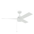 KICHLER 300375MWH Spyn Lite 52" Ceiling Fan Matte White