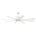 KICHLER 310265MWH Breda 65" Ceiling Fan Matte White