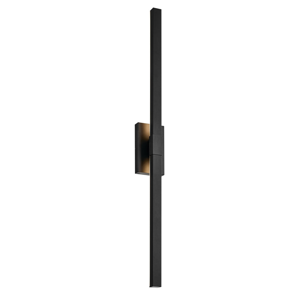 KICHLER 59149BKTLED Nocar Led Outdoor Wall Mount Textured Black
