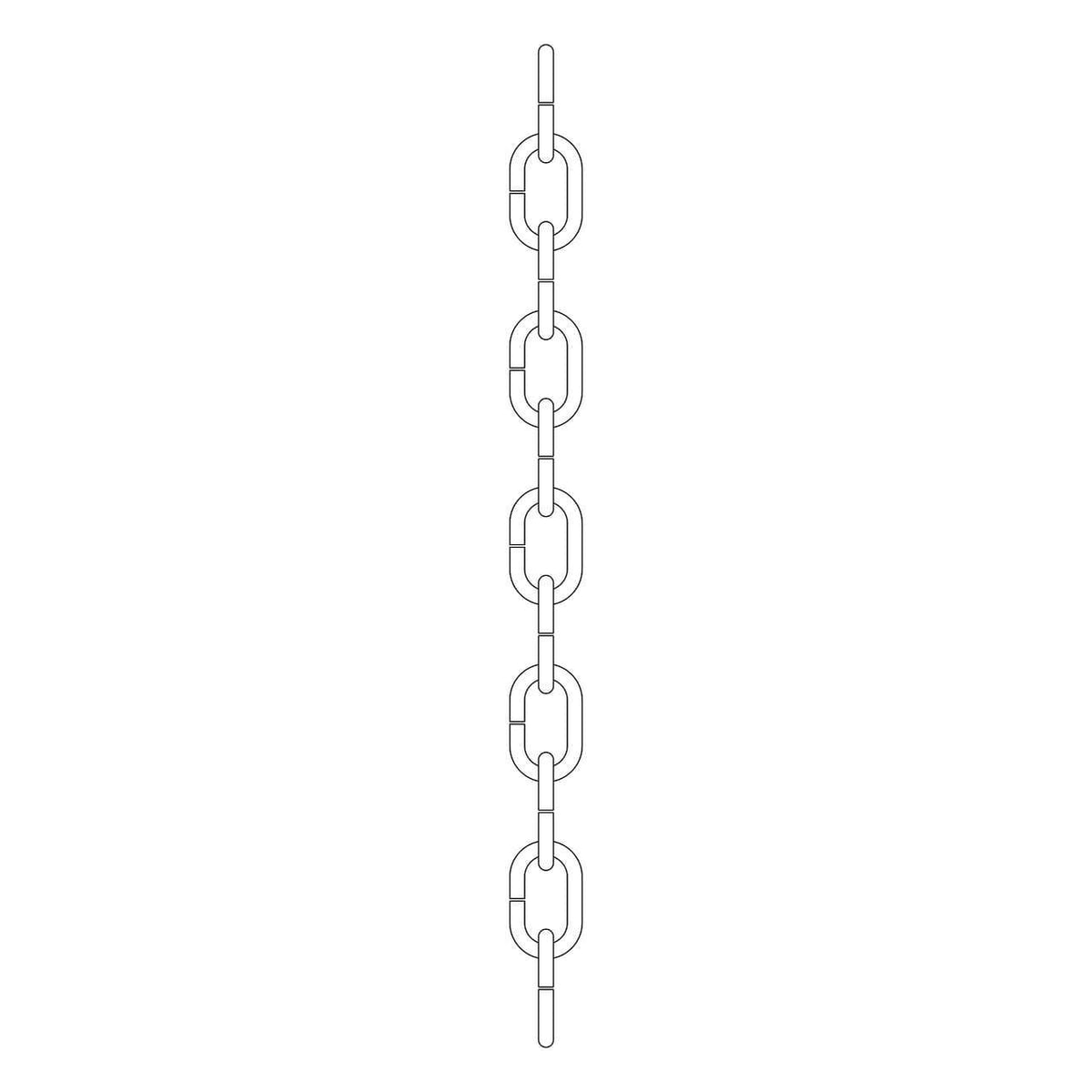 KICHLER 2996ACO 36" Standard Gauge Chain Antique Brass