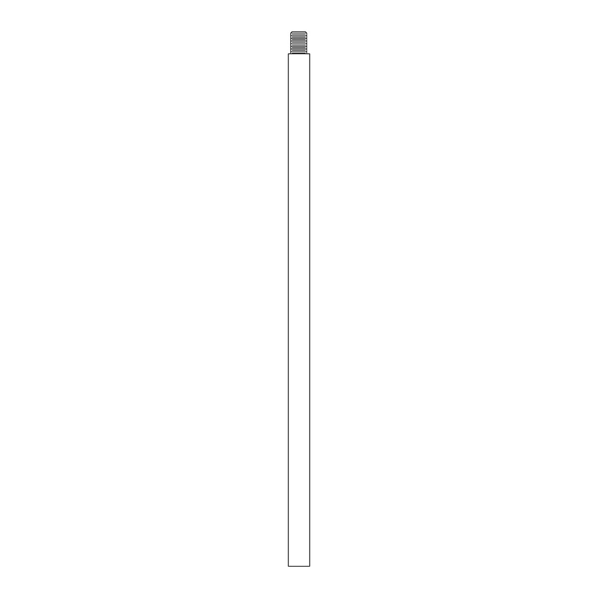 KICHLER 4935WH Accessory Stem .625 x 12 inch - White