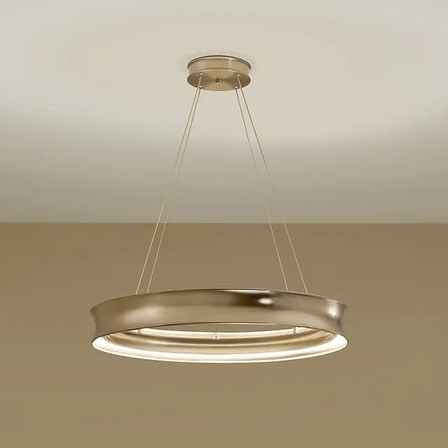 KICHLER 52746CPZLED Larousse 29.5 Inch Led Chandelier In Champagne Bronze