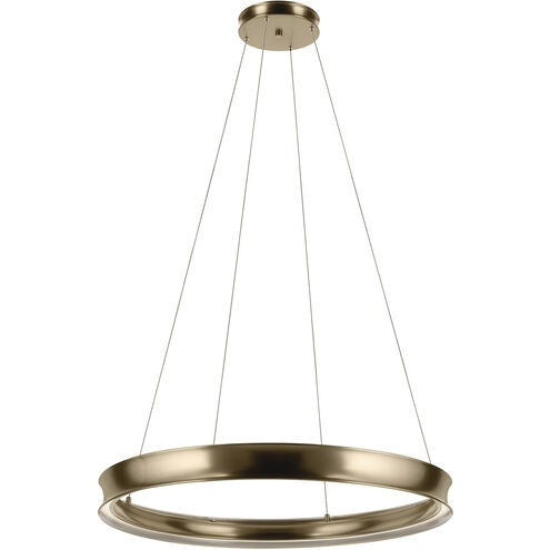 KICHLER 52747CPZLED Larousse 39.5 Inch Led Chandelier In Champagne Bronze