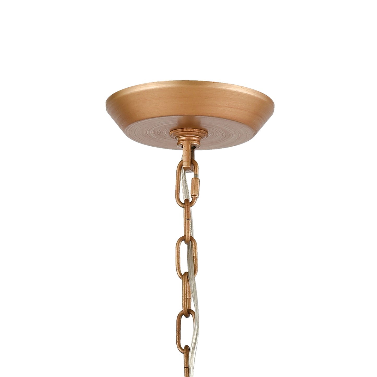 ELK SHOWROOM 16764/8 Naples 26'' Wide 8-Light Chandelier - Matte Gold