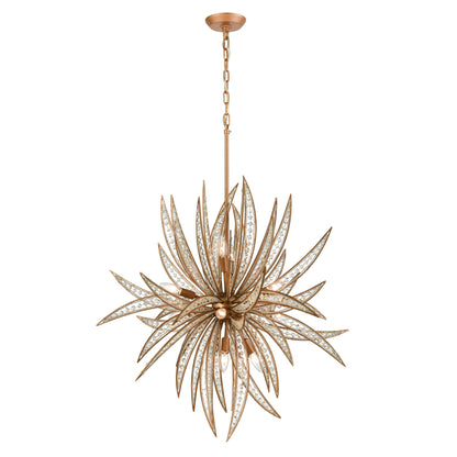 ELK SHOWROOM 16766/11 Naples 34'' Wide 11-Light Chandelier - Matte Gold