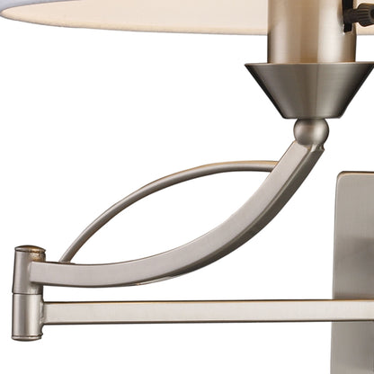 ELK SHOWROOM 17016/1 Elysburg 17'' High 1-Light Sconce - Satin Nickel