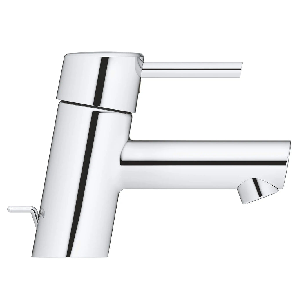 GROHE 34702001 Concetto Single Hole Single-Handle XS-Size Bathroom Faucet, 1.2 GPM - Chrome