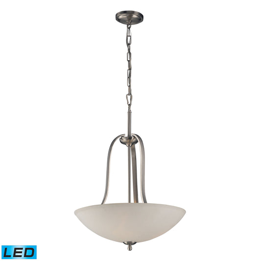 ELK SHOWROOM 17142/3-LED Mayfield 19'' Wide 3-Light Pendant - Brushed Nickel