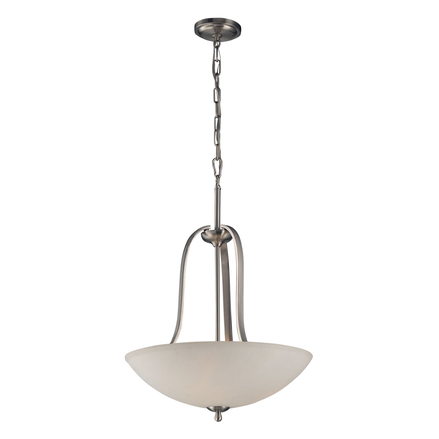 ELK SHOWROOM 17142/3 Mayfield 19'' Wide 3-Light Pendant - Brushed Nickel