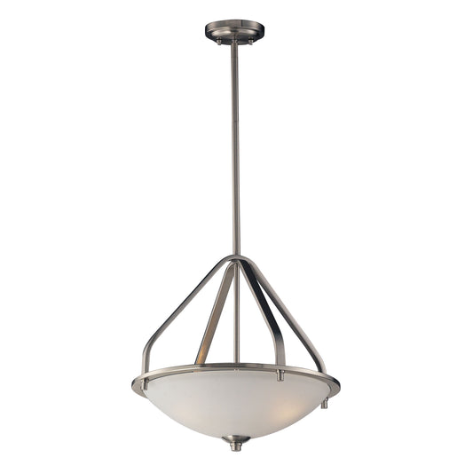 ELK SHOWROOM 17143/3 Mayfield 17'' Wide 3-Light Pendant - Brushed Nickel