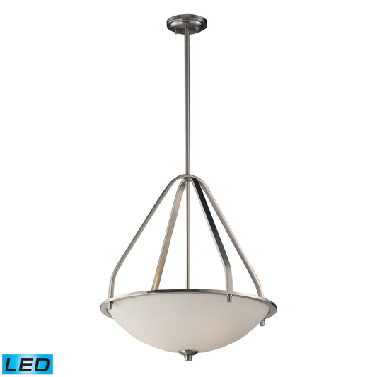 ELK SHOWROOM 17144/3-LED Mayfield 21'' Wide 3-Light Pendant - Brushed Nickel