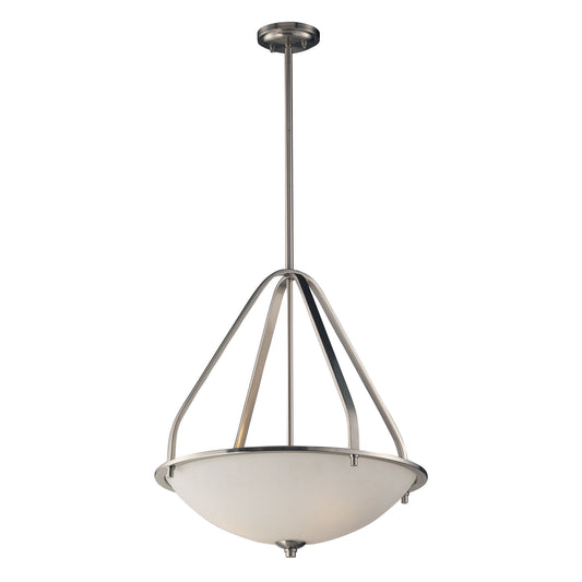 ELK SHOWROOM 17144/3 Mayfield 21'' Wide 3-Light Pendant - Brushed Nickel