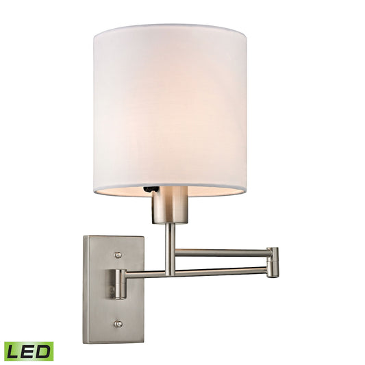 ELK SHOWROOM 17150/1-LED Carson 13'' High 1-Light Sconce - Brushed Nickel