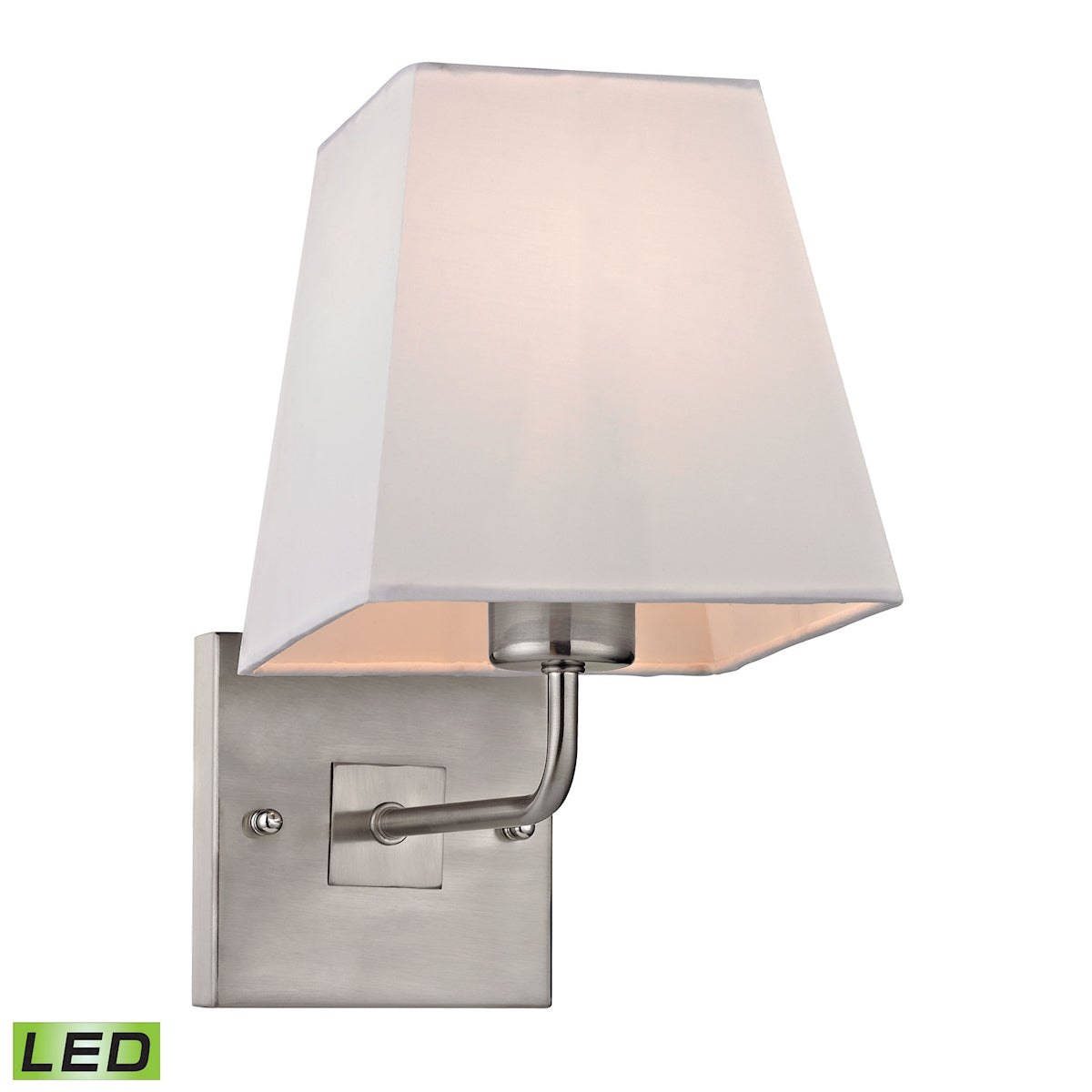 ELK SHOWROOM 17152/1-LED Beverly 10'' High 1-Light Sconce - Brushed Nickel