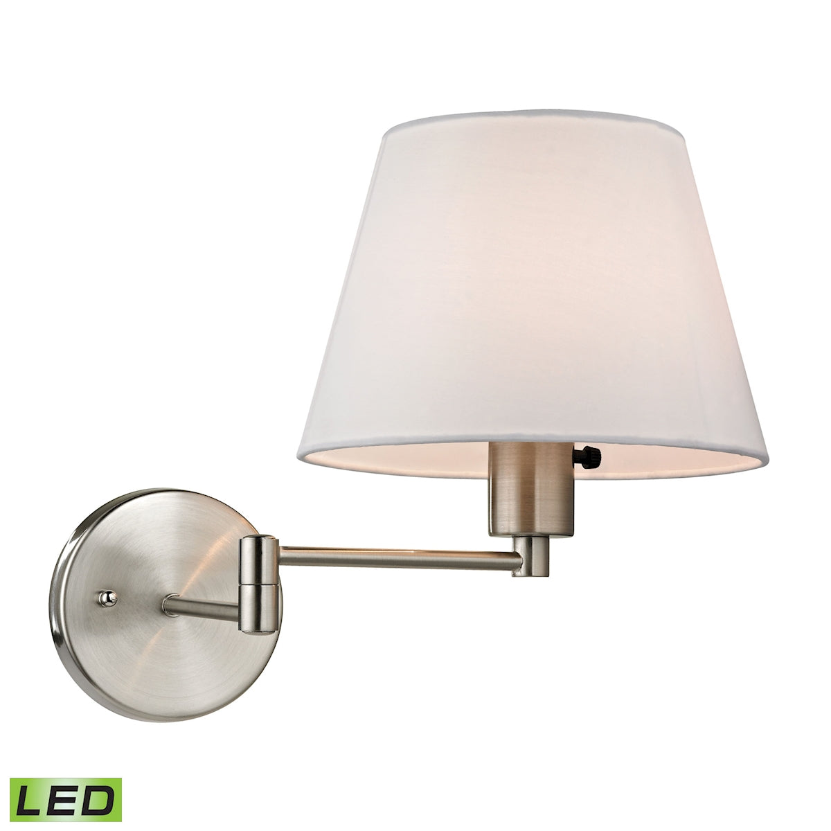 ELK SHOWROOM 17153/1-LED Avenal 12'' High 1-Light Sconce - Brushed Nickel