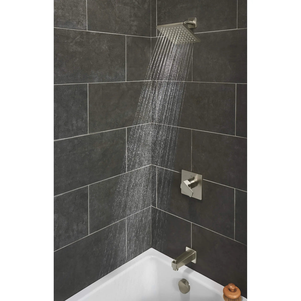 GROHE 35097EN0 Tallinn Pressure Balance Valve Bathtub/shower Combo Faucet - Brushed Nickel