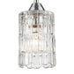 ELK SHOWROOM 17414/1 Ezra 4.5'' Wide 1-Light Pendant - Polished Chrome