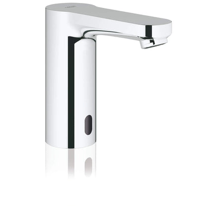 GROHE 36329000 Eurosmart Cosmopolitan E Centerset Touchless Bathroom Faucet With Concealed Temperature Control - Chrome