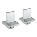 GROHE 48320000 Allure Brilliant Brilliant Pair Of Handles Blue/Red - Chrome