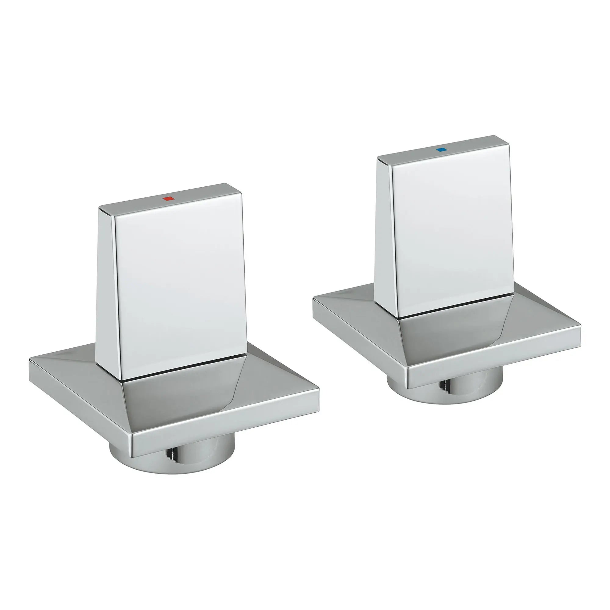 GROHE 48320000 Allure Brilliant Brilliant Pair Of Handles Blue/Red - Chrome