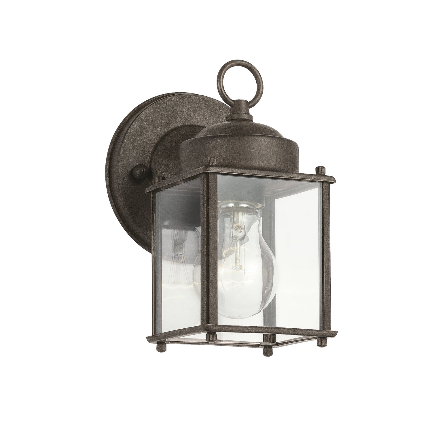 KICHLER 9611TZ 8.25" 1 Light Wall Light Tannery Bronze