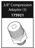 MOEN 175921 Commercial Parts & Accessories 3/8" Compression Adapter (Package Of 3)