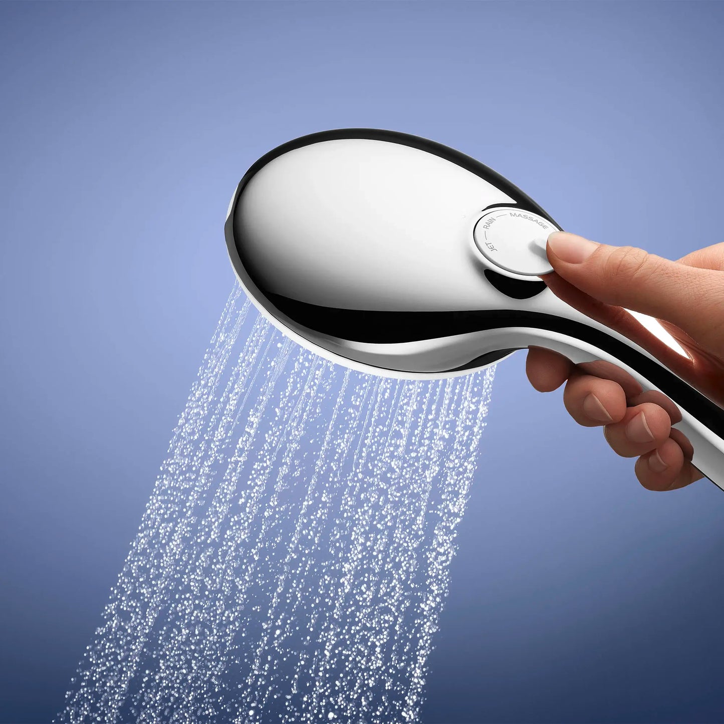 GROHE 26758002 Tempesta 110 Round 3-Spray Hand Shower, 1.75 GPM - Chrome