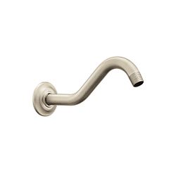 MOEN 177171BN 8.75" Shower Arm and Flange - Brushed Nickel