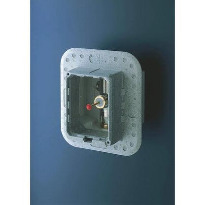 GROHE 37153000 Rondo Wall Carrier Toilet Flush Valve - Chrome