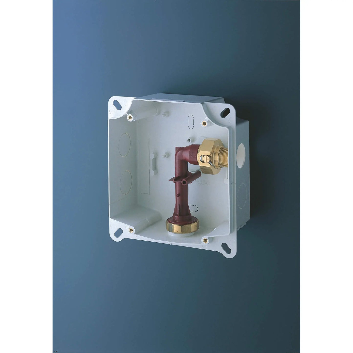 GROHE 37153000 Rondo Wall Carrier Toilet Flush Valve - Chrome