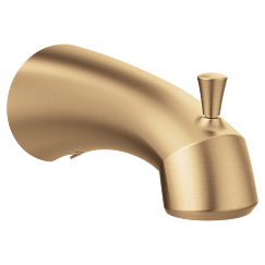 MOEN 179791BZG Glyde Diverter Tub Spout - Bronzed Gold