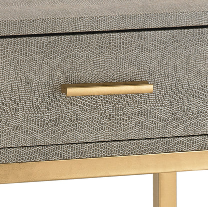 ELK STUDIO 180-010 Shagreen Accent Table - Gray