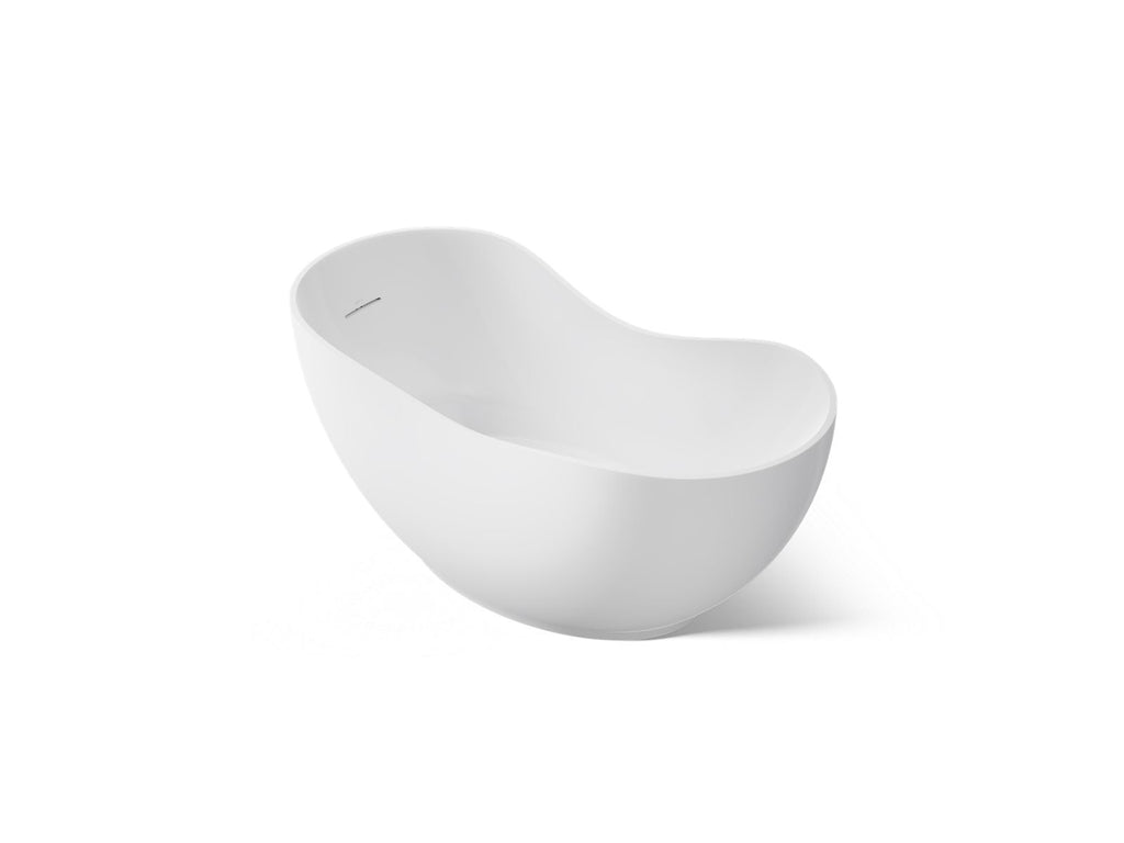 KOHLER K-1800-0 Abrazo 66" X 31-1/2" Freestanding Bath - White